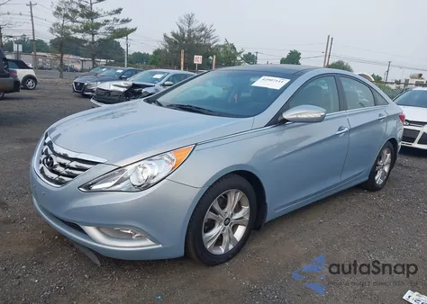 2012 Hyundai Sonata Limited z USA, uszkodzony, nr VIN 5NPEC4AC7CH409990